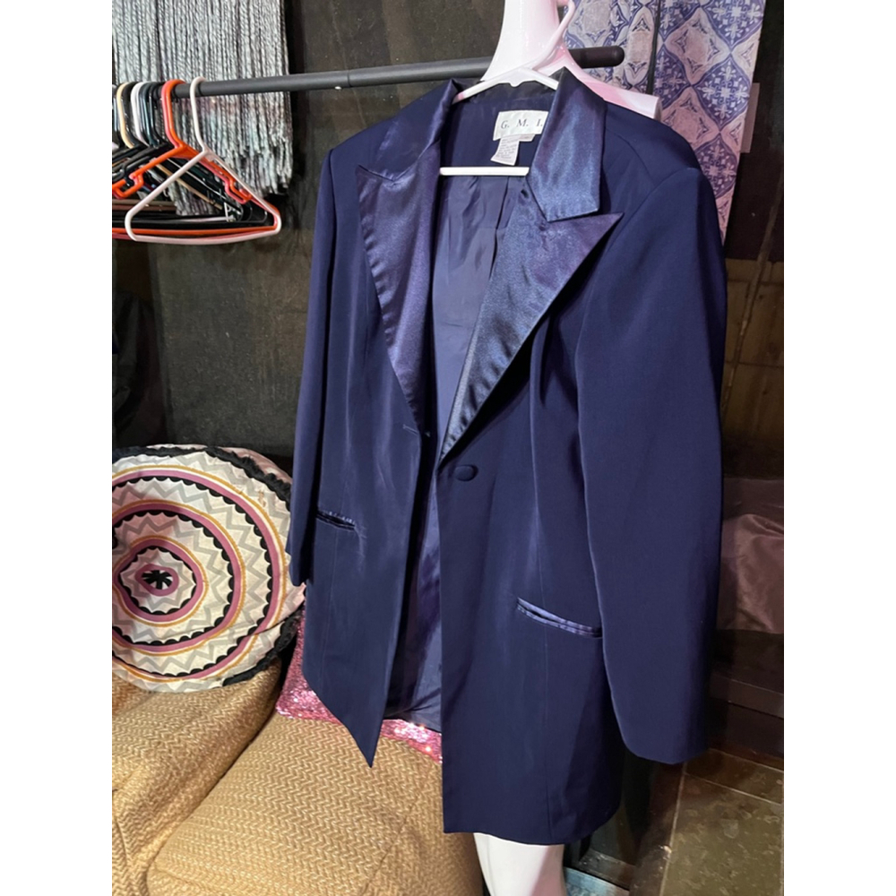 Women's G. M. I. Navy Blazer & Suit Jacket, Size 10